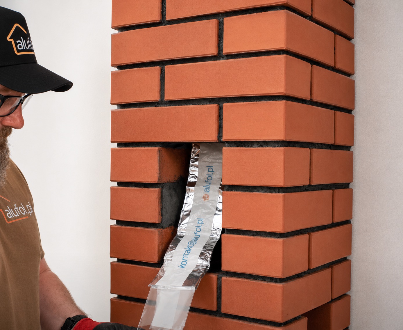 Wkład aluminiowy do komina montaż